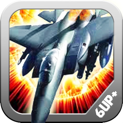 Air Strike Plane Combat Storm Icon