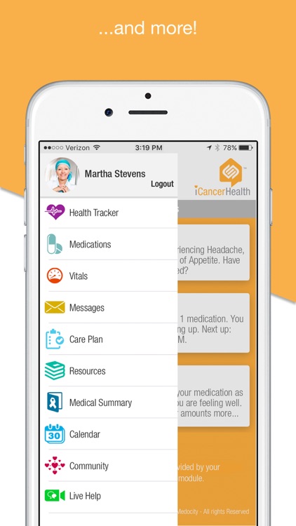 iCancerHealth : Cancer Care screenshot-4