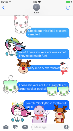 StickyPics Sticker Sampler(圖3)-速報App