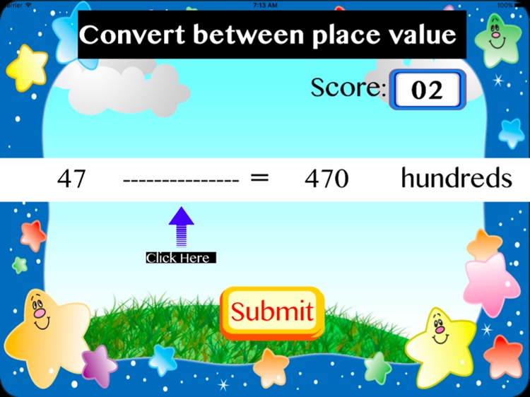 Convert between place values