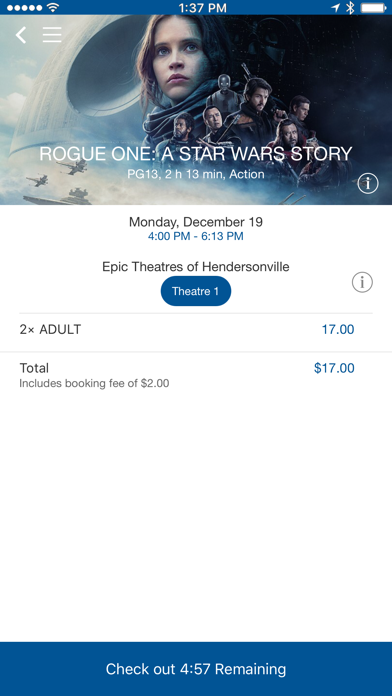 How to cancel & delete EPIC Theatres from iphone & ipad 4