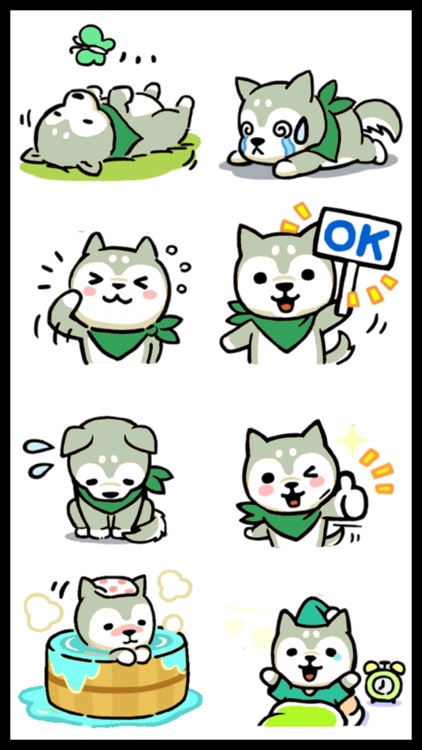 Aktos Puppy Stickers