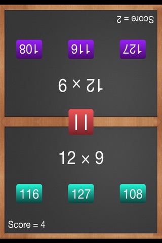 Times Tables Duel - Fun 2 Player Math Game screenshot 3