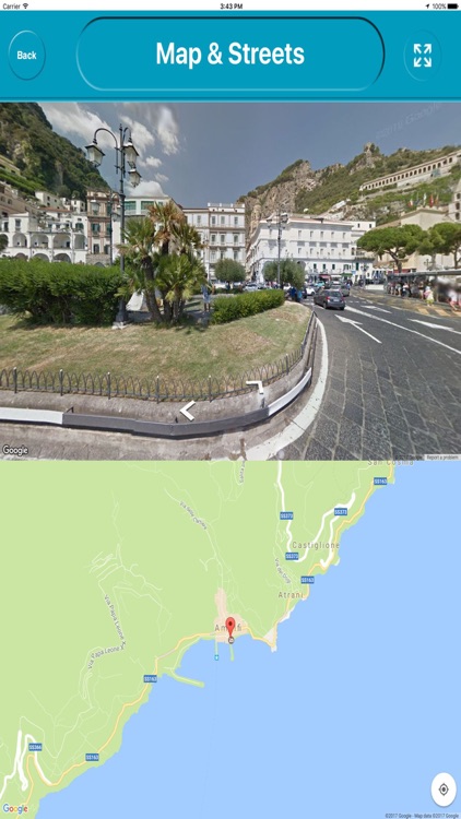 Amalfi Coast Offiline Map Navigation ( E Maps) screenshot-3