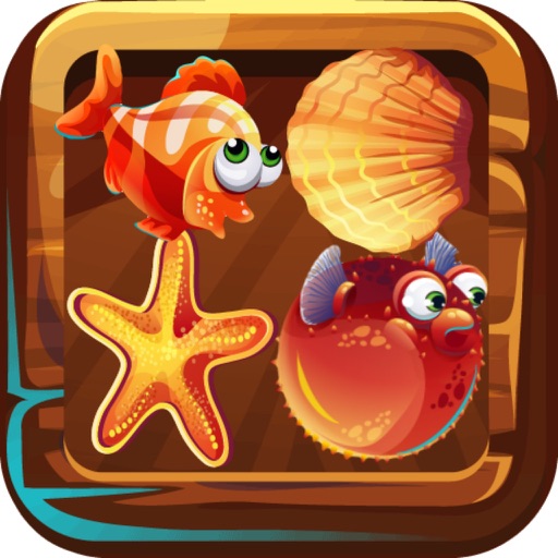 Ocean Match Pop Fishing Puzzle Icon