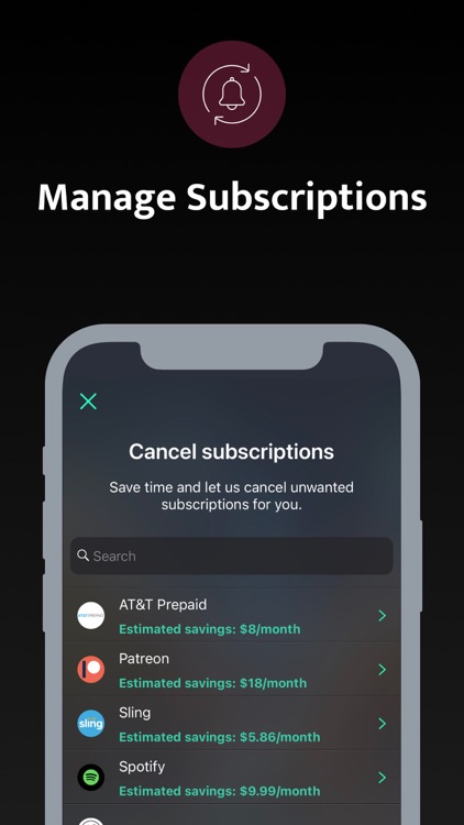 PG: Bill Debt & Subscriptions screenshot-4