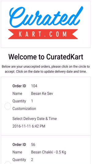 Curated Kart Vendor App(圖2)-速報App