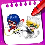 Ladybug Chibi Coloring