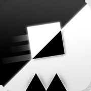 Black & White: Geometry Dash