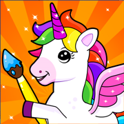 Kids Coloring App Unicorn Game