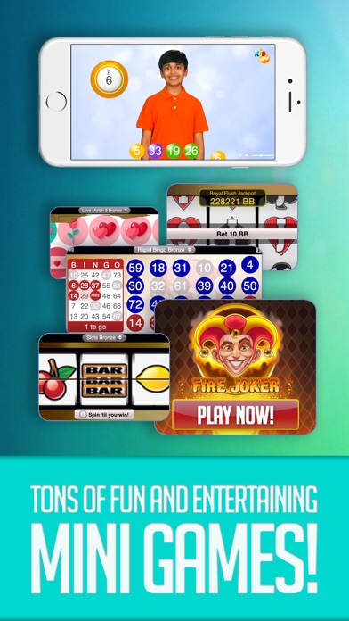 KID BINGO - LIVE KID BINGO & SLOTS! 1.9.13 IOS CASINO KID BINGO - LIVE KID BINGO & SLOTS! 1.9.13 IOS