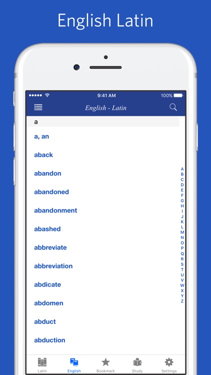 Latin - English - Latin Dictionary