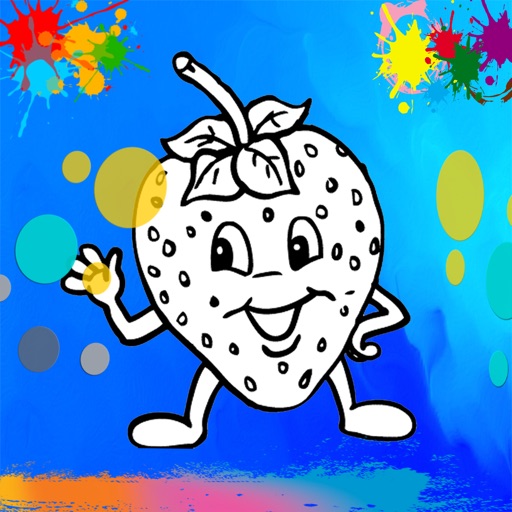 Coloring Book Game For The Fruit iOS App