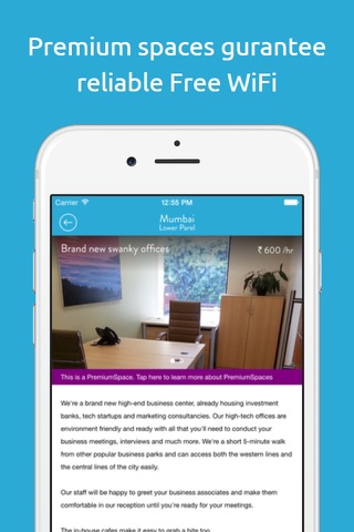 Breathing Room: meeting rooms,boardrooms with WiFi screenshot 2