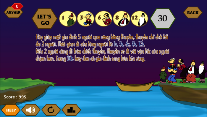 Qua Sông IQ - Hoàng Hôn