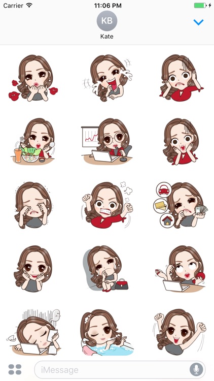 Linsay - Girl In Love Sticker