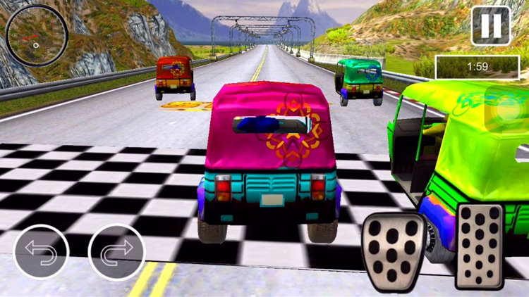 Real Rickshaw Driving - Racing Simulation Game