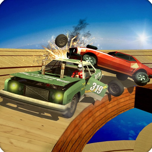Spiral Destruction Derby Car iOS App