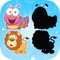 Animals Shadow Puzzle Game - Learn Shape For Kids