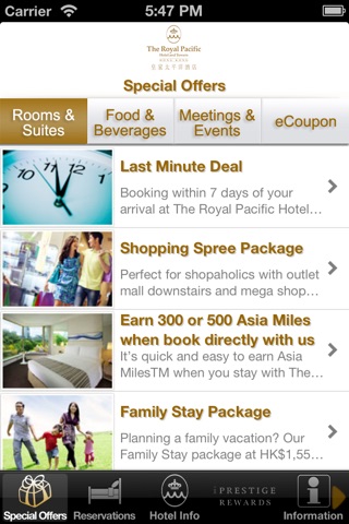 Royal Pacific Hotel screenshot 2