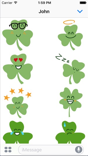 Shamrock Smiles Sticker Pack(圖5)-速報App