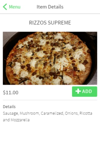 Rizzo's Roast Beef and Pizza screenshot 3