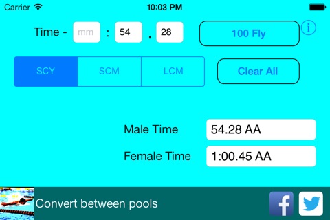 Swim Gender Converter screenshot 4