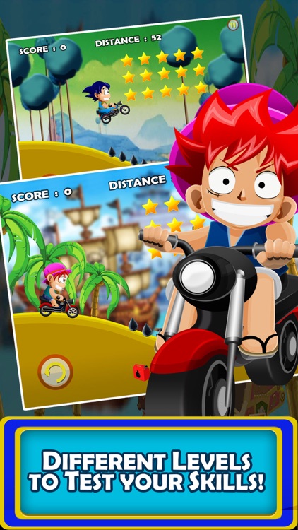 Anime Manga Stunt Bike– Battle Race Games for Free