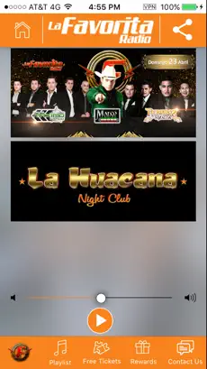 Screenshot 4 La Favorita Radio iphone