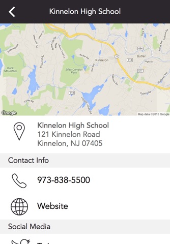 Kinnelon Board of Education screenshot 2