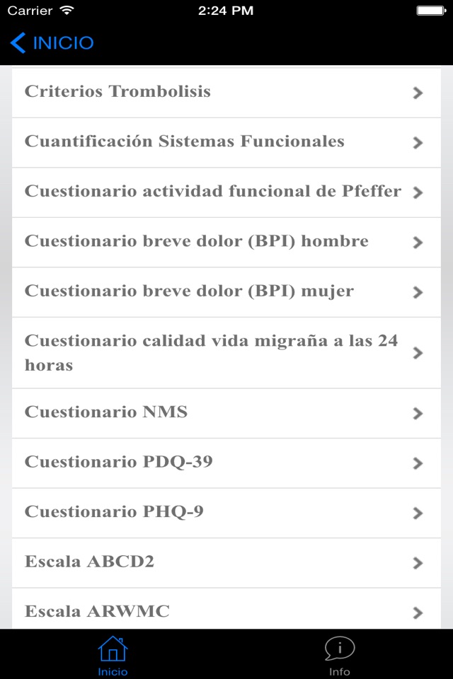 NeuroScores screenshot 3