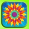 Flower Mandala Therapy Coloring Book Drawing Pages