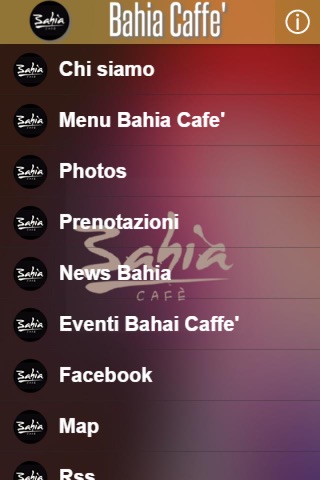 Bahia Cafe' screenshot 2