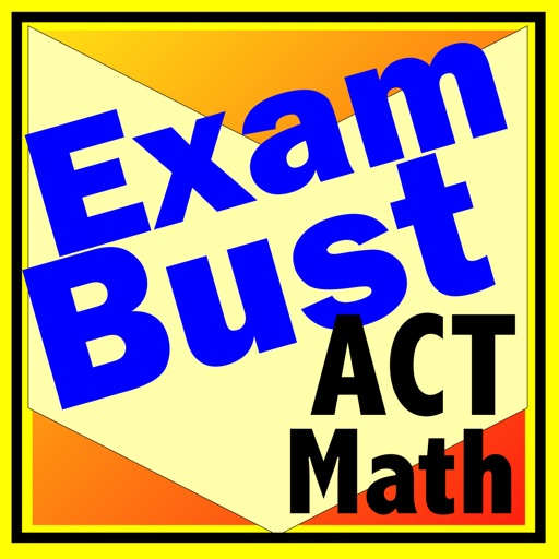 ACT Math Prep Flashcards Exambusters iOS App