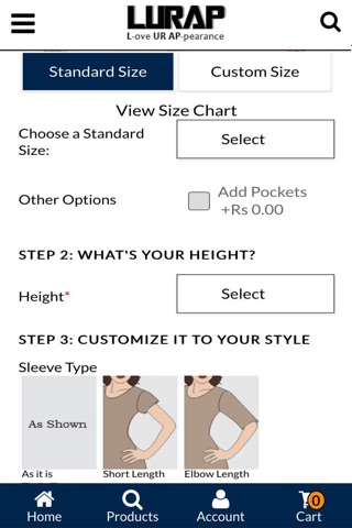 Lurap Fashion - Custom Clothing screenshot 2