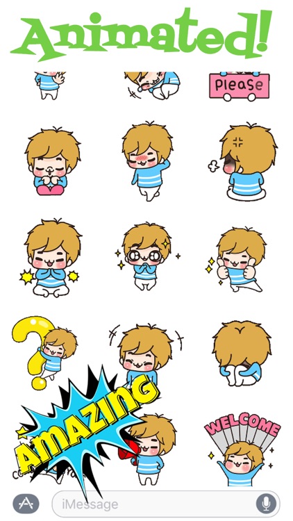 Cute Little Boy Aniamted screenshot-3