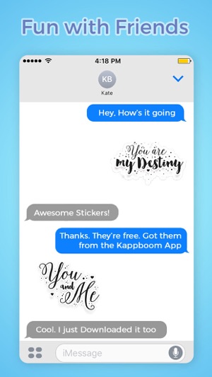 Love Quotes Stickers by Kapboom(圖4)-速報App