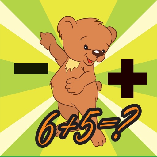 My Teddy Bear Quiz Math Easy Game for Kids Icon
