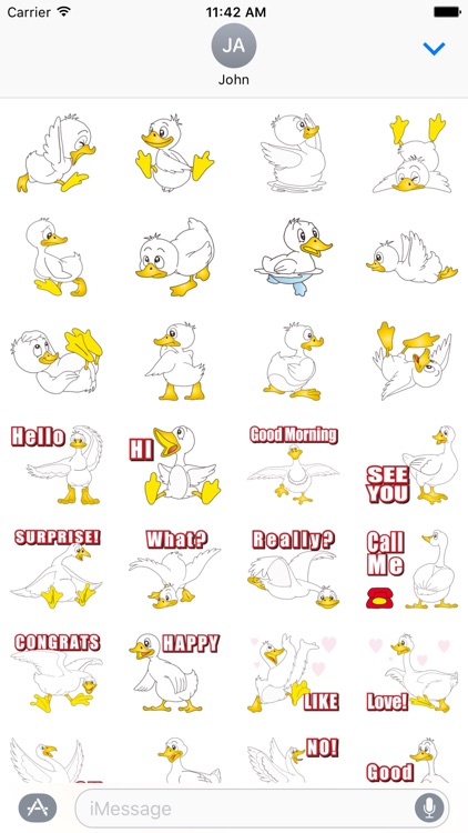 Cute Duck Animated - Lovely Animal