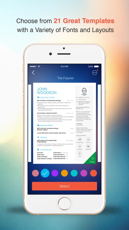 Resume: CV Builder & Designer For Your Job Search