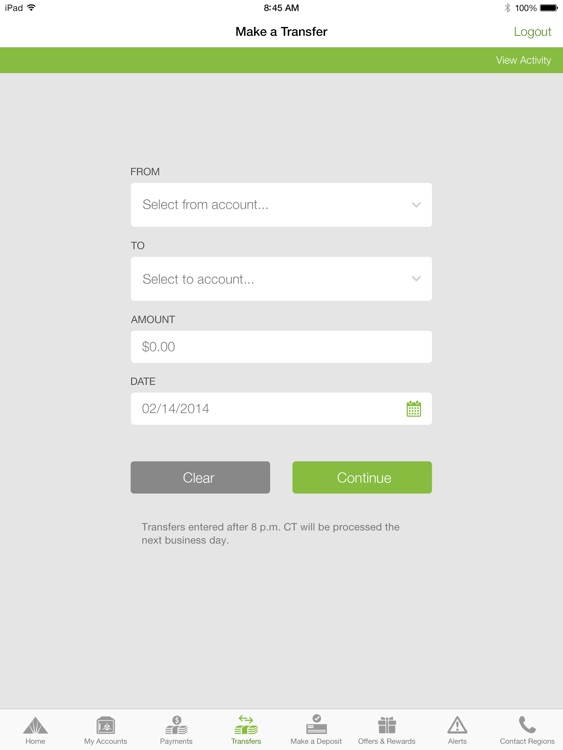 Regions Mobile Banking for iPad screenshot-3