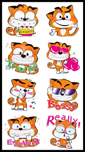 Ginger Cat Sticker Pack(圖5)-速報App