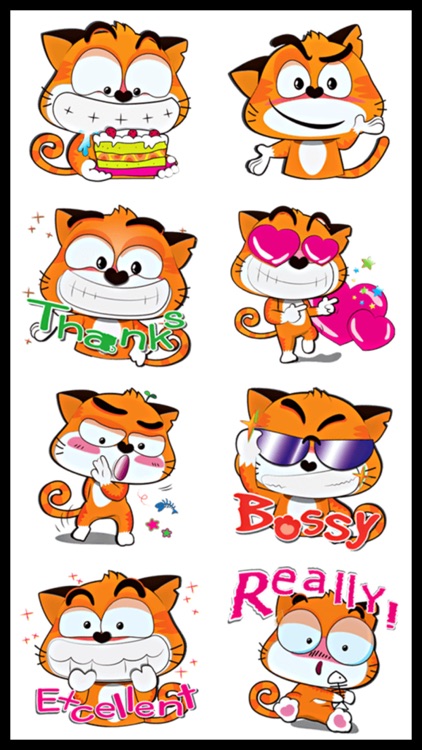 Ginger Cat Sticker Pack screenshot-4