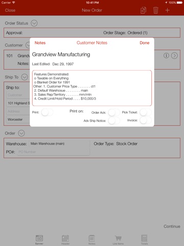 OrderPoint - Sales Mobility screenshot 2