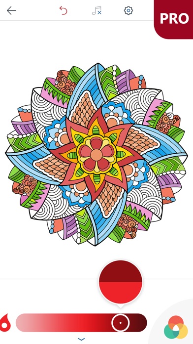 Magic Mandalas PRO - Coloring Book for Adults screenshot 3