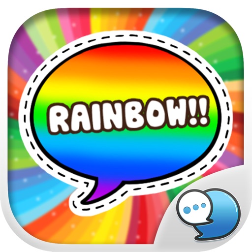 Everything is Rainbow Stickers for iMessage iOS App
