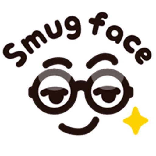 Smug Face Stickers
