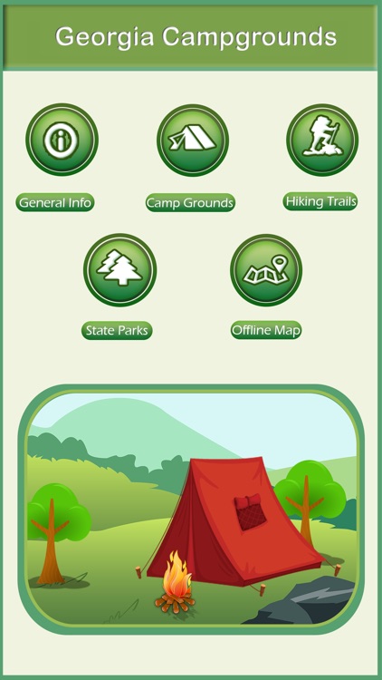 Georgia Camping & Hiking Trails,State Parks