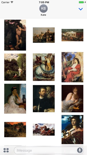 Arnold Bocklin Artworks Stickers(圖2)-速報App