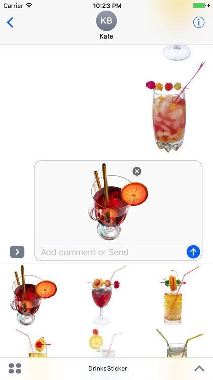 Drinks Sticker